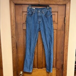 Levi's Women’s Straight Blue Jeans